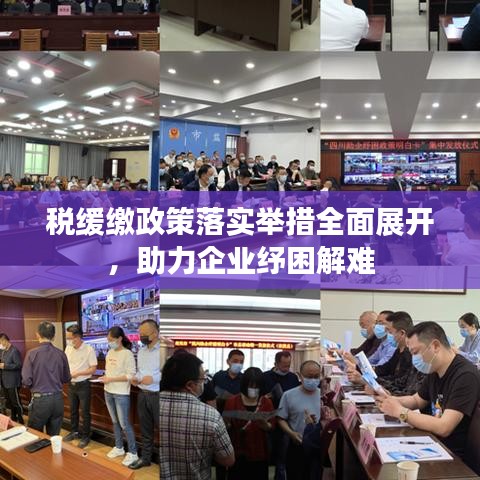 稅緩繳政策落實舉措全面展開，助力企業(yè)紓困解難