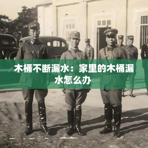 木桶不斷漏水：家里的木桶漏水怎么辦 