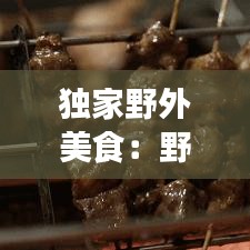 獨家野外美食：野外美食紀錄片 