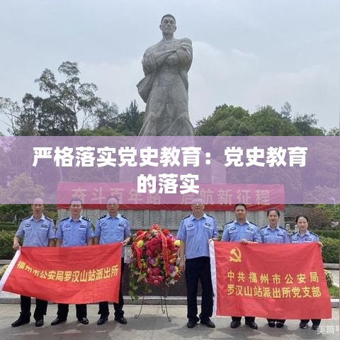 嚴(yán)格落實(shí)黨史教育：黨史教育的落實(shí) 