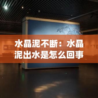 水晶泥不斷：水晶泥出水是怎么回事 