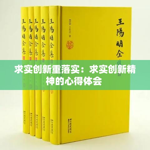 求實(shí)創(chuàng)新重落實(shí)：求實(shí)創(chuàng)新精神的心得體會(huì) 