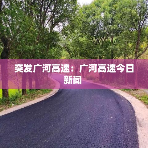 突發(fā)廣河高速：廣河高速今日新聞 