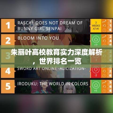 朱麗葉高校教育實力深度解析，世界排名一覽