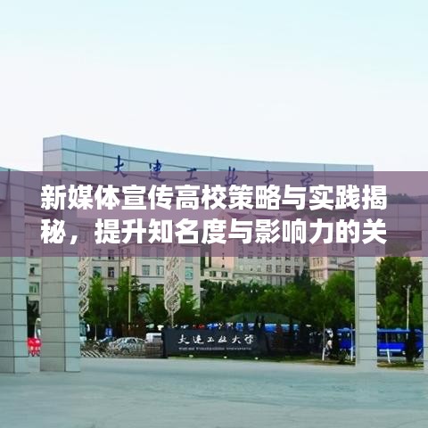 新媒體宣傳高校策略與實踐揭秘，提升知名度與影響力的關鍵之道
