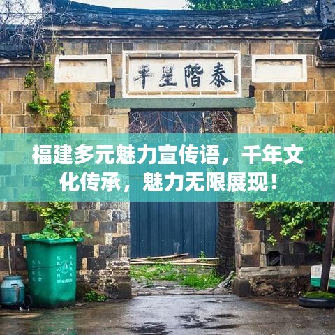 福建多元魅力宣傳語，千年文化傳承，魅力無限展現(xiàn)！
