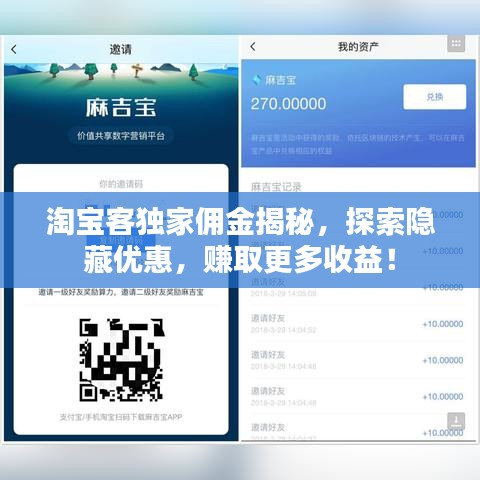 淘寶客獨(dú)家傭金揭秘，探索隱藏優(yōu)惠，賺取更多收益！