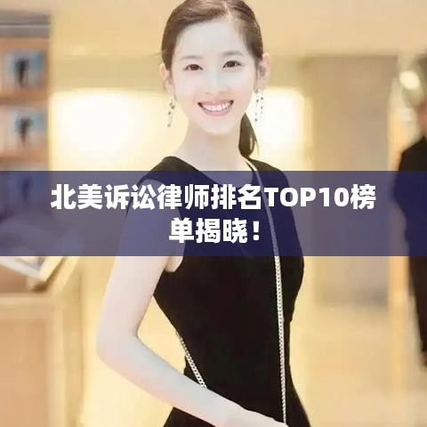 北美訴訟律師排名TOP10榜單揭曉！