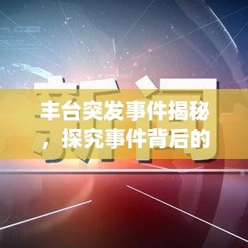 豐臺突發(fā)事件揭秘，探究事件背后的真相