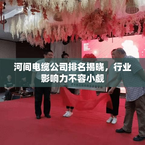 河間電纜公司排名揭曉，行業(yè)影響力不容小覷