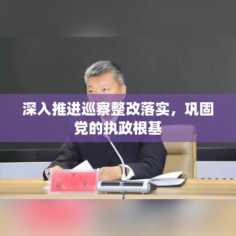 深入推進巡察整改落實，鞏固黨的執(zhí)政根基