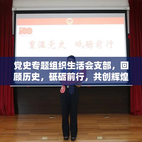 黨史專題組織生活會支部，回顧歷史，砥礪前行，共創(chuàng)輝煌
