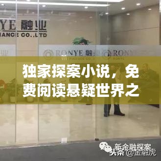 獨(dú)家探案小說，免費(fèi)閱讀懸疑世界之旅