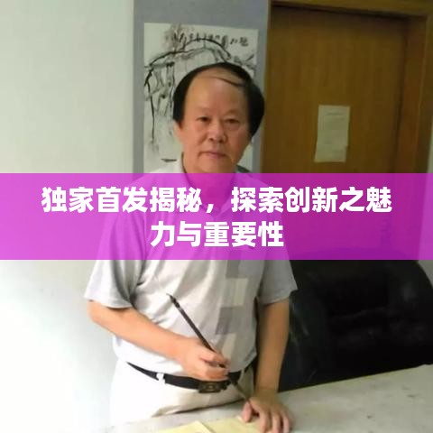 獨家首發(fā)揭秘，探索創(chuàng)新之魅力與重要性