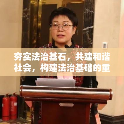 夯實(shí)法治基石，共建和諧社會(huì)，構(gòu)建法治基礎(chǔ)的重要性